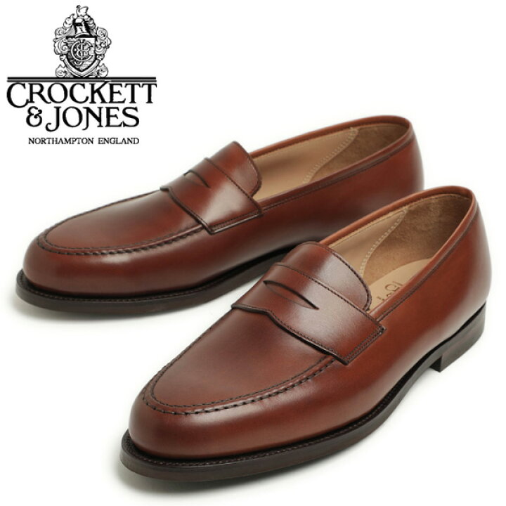 楽天市場】CROCKETT＆JONES クロケット＆ジョーンズ コイン ローファー 