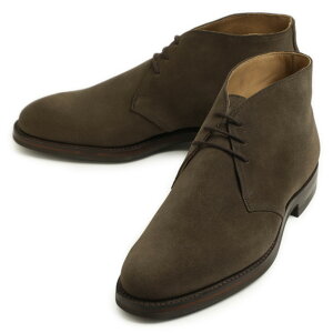 CROCKETT&JONES クロケット&ジョーンズ チルターン CHILTERN チャッカ ブーツ ショート丈 ダイナイトソール スエード 224E SLATE グレー