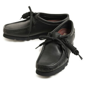 Clarks N[NX V[Y Wallabee GTX r[ fB[X SAebNX U[ o[\[ h 26181118 [Jbg [XAbv Vibram\[ BLACK LEATHER ubN