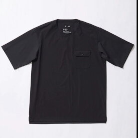 K-3B ケースリービー コンビネーション ピステ グラフィック Tシャツ ポケT 4WAYストレッチ 030_ANG ブラック/BLACK