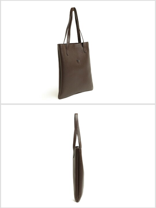 シャンボールセリエ BOUREE レザー トートバッグ ダークブラウン（楽天 