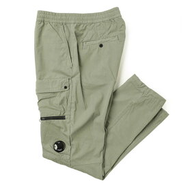 シーピーカンパニー C.P.COMPANY パンツ カーゴ コットン ガーメントダイ ウエストゴム 16CMPA060A-006475G BLACK ブラック AGAVE GREEN グリーン CPCOMPANY