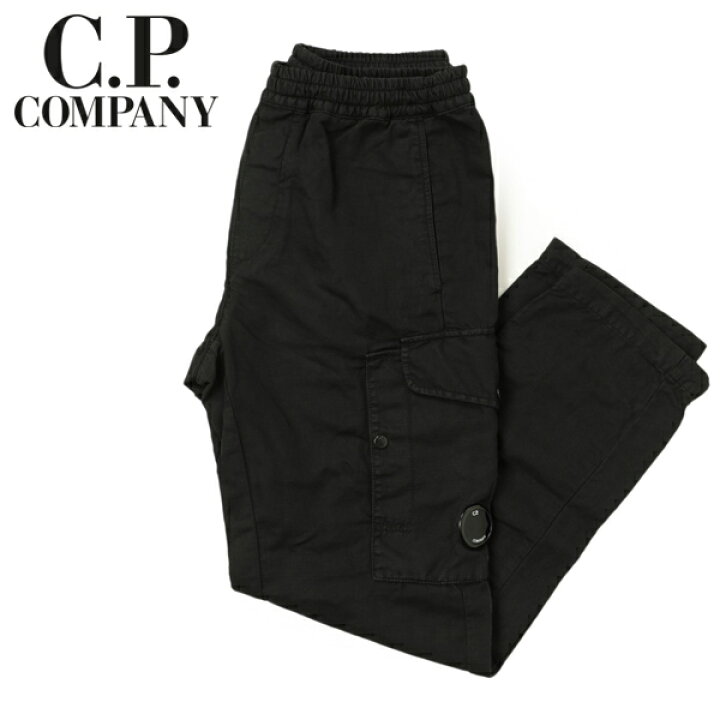 楽天市場】C.P.COMPANY シーピーカンパニー カーゴパンツ ブラック 