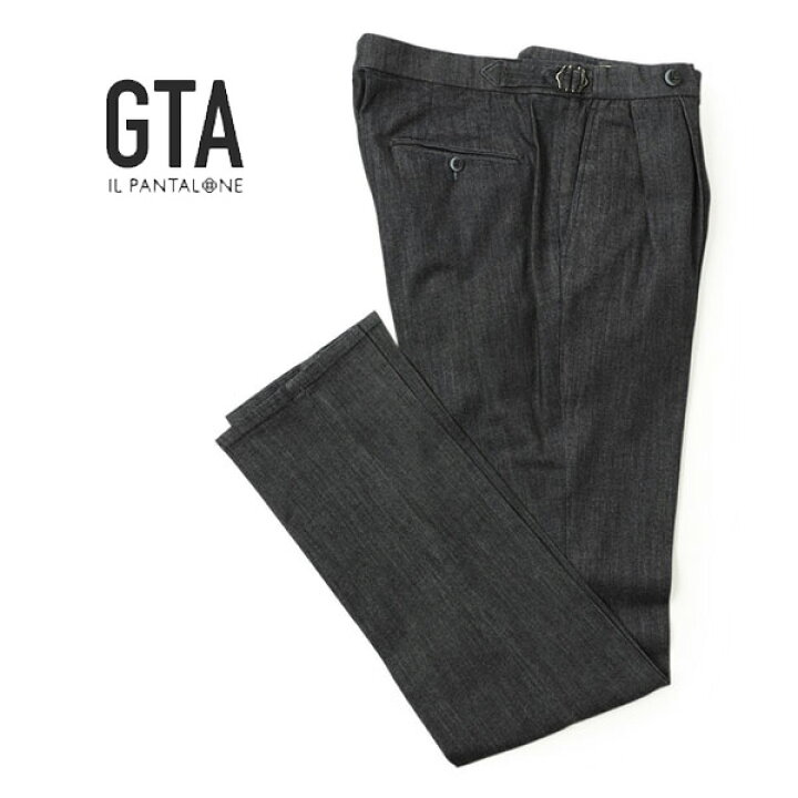 楽天市場】GTA ジーティーアー パンツ メンズ スラックス ツープリーツ 