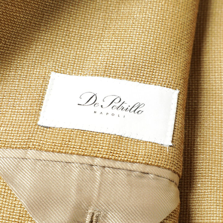 楽天市場】de petrillo デ ペトリロ ジャケット シングル 2B ウール 