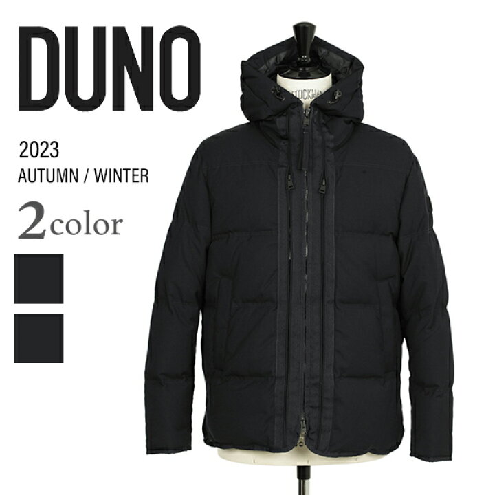 楽天市場】DUNO デュノ メンズ ダウン ブルゾン パーカー ショート丈  
