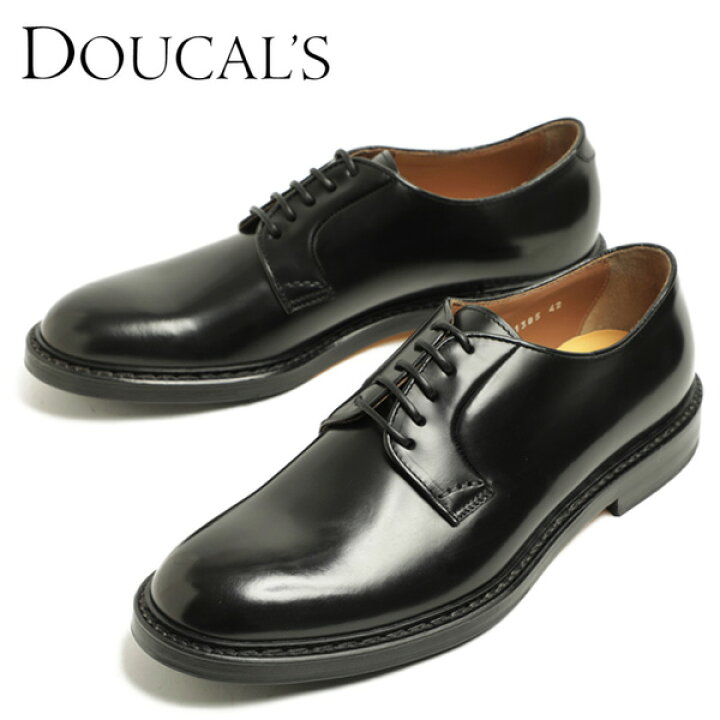 楽天市場】デュカルス DOUCALS ダービーシューズ レザー カーフ ガラス 