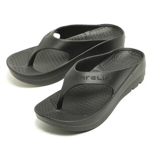 TELIC ebN T_ fB[X V[ X|[c EVA  Jo[ W-FLIPFLOP BLACK ubN