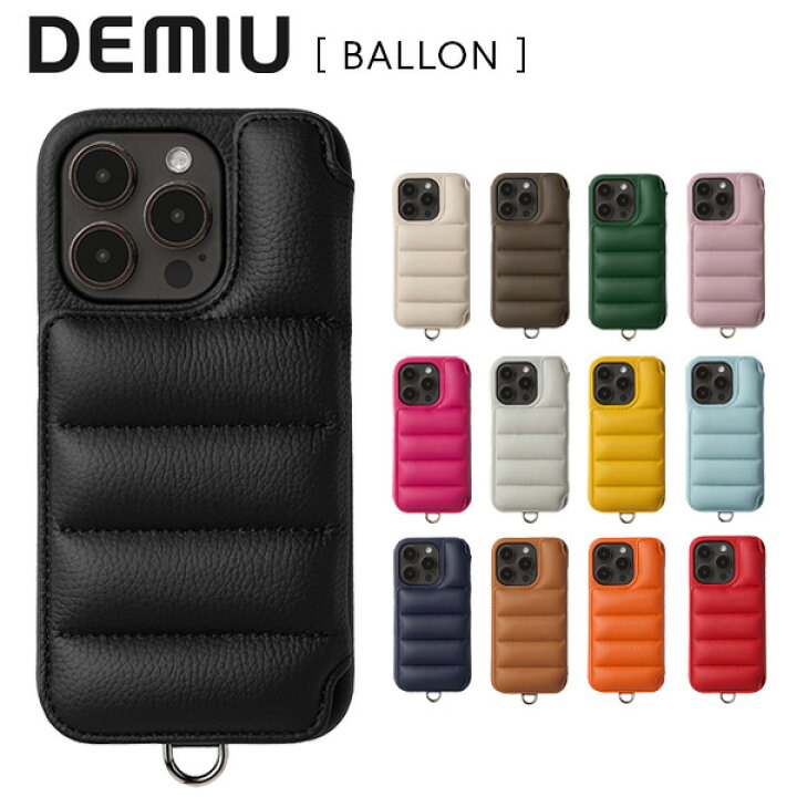 楽天市場】【国内正規品】DEMIU デミュウ BALLON バロン スマホカバー 