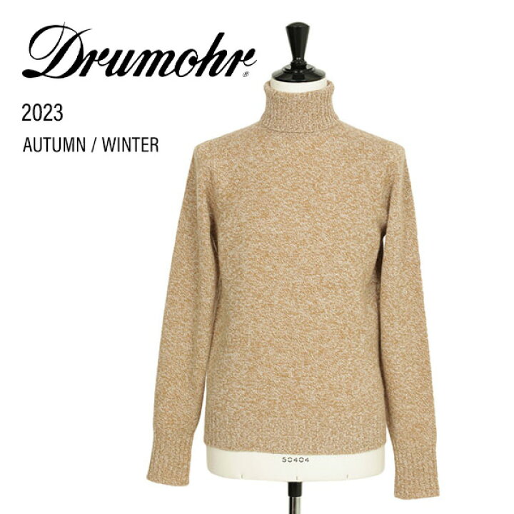 楽天市場】Drumohr ドルモア ニット タートルネック ウール ラム  