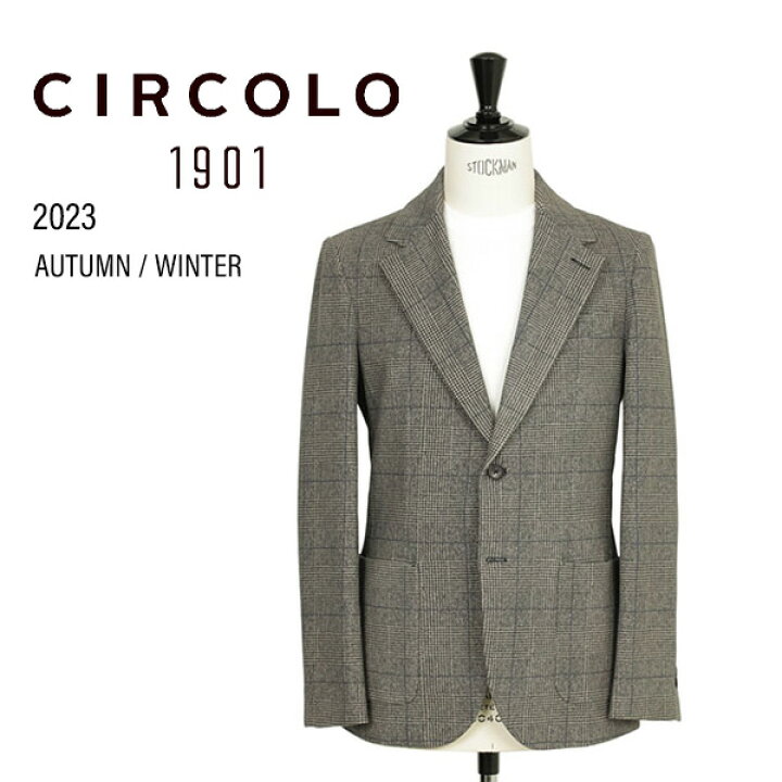 楽天市場】CIRCOLO 1901 チルコロ 1901 ジャケット メンズ 2B シングル 