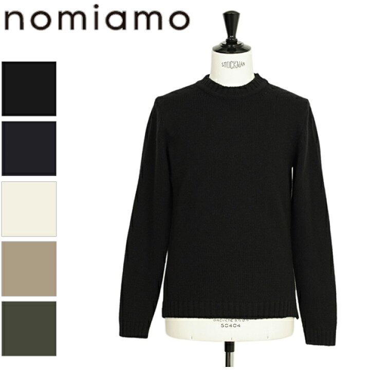 楽天市場】nomiamo ノミアモ ニット クルーネック 長袖 プルオーバー 