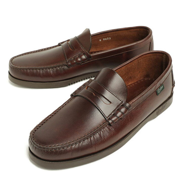 楽天市場】パラブーツ PARABOOT デッキシューズ スリッポン コイン 
