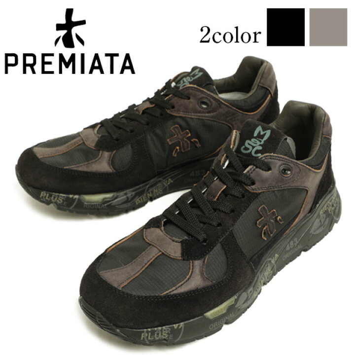 楽天市場】PREMIATA プレミアータ スニーカー メンズ スエード 