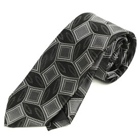 フランコバッシ franco bassi ネクタイ 小紋柄 シルク 総柄 ランダム 8cm幅 M07-L 2 ネイビー 4 ブラック