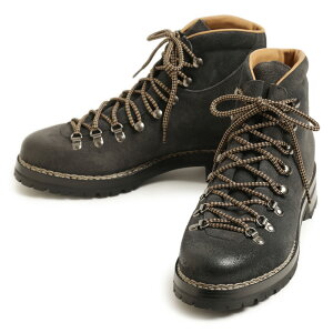 【国内正規品】MARMOLADA マルモラーダ フラテッリ ジャコメッティ ブーツ マウンテン バケッタレザー スエード 牛革 レースアップ FG105 VACCHETTA ROVES NERO ブラック