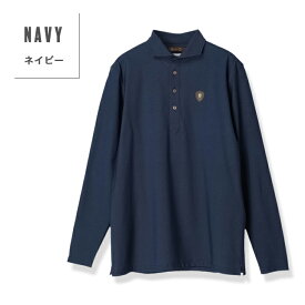 Felisi GOLF フェリージ ゴルフ MS CANCLINI LS WC SHIRT ホリゾンタルカラー ポロシャツ 長袖 FLG64M002 FLG00M002 GRAY グレー / NAVY ネイビー