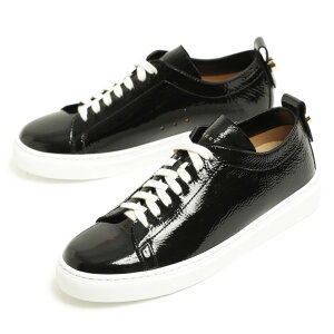 HENDERSON ヘンダーソン レディース スニーカー レザー シボ革 エナメル レースアップ ローカット アンラインド EVA LILLY NAPRAK NERO ブラック BIANCO ホワイト