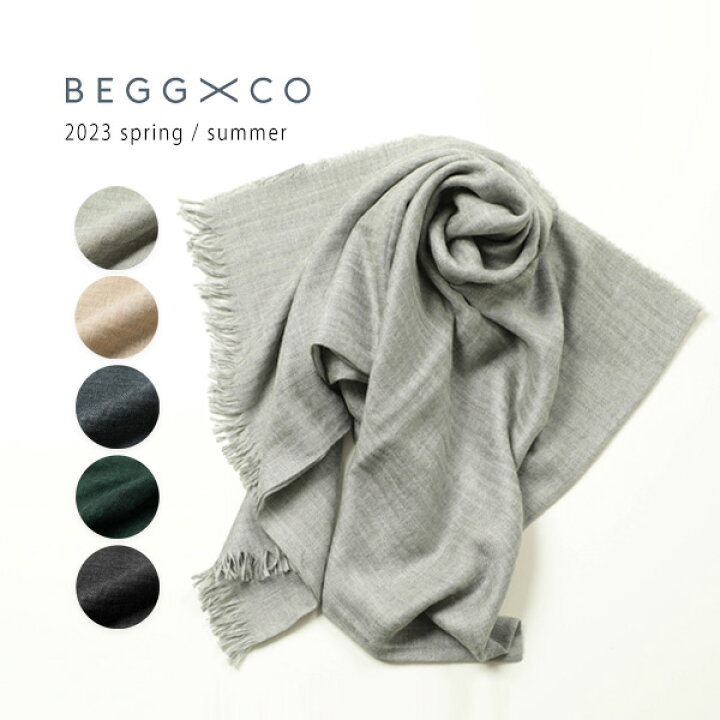 楽天市場】BEGG×CO ベグアンドコー ストール メンズ カシミヤ シルク  