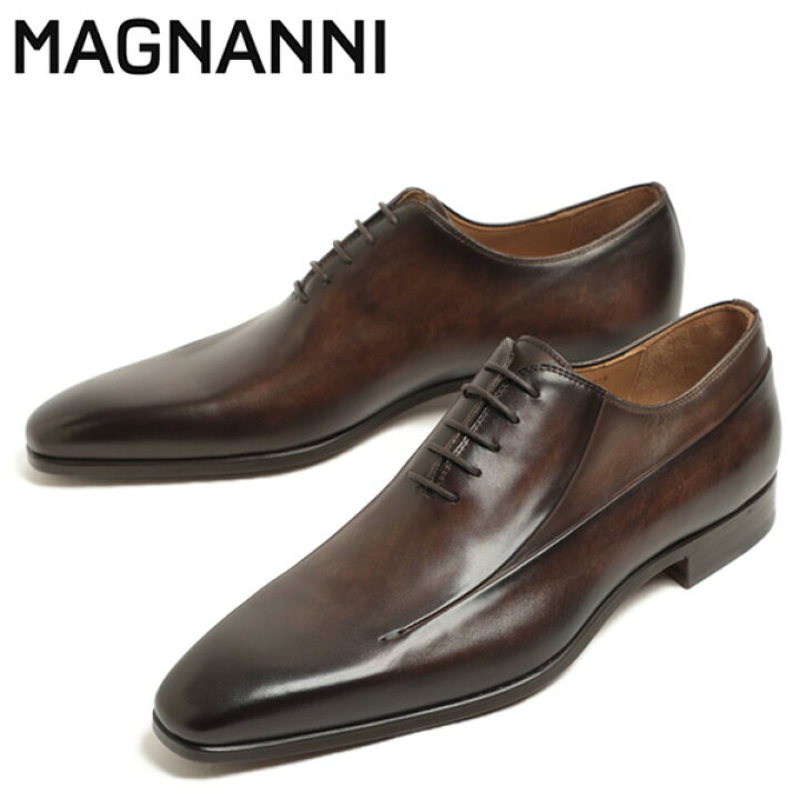 楽天市場】MAGNANNI マグナーニ メンズ シューズ プレーントゥ レース 