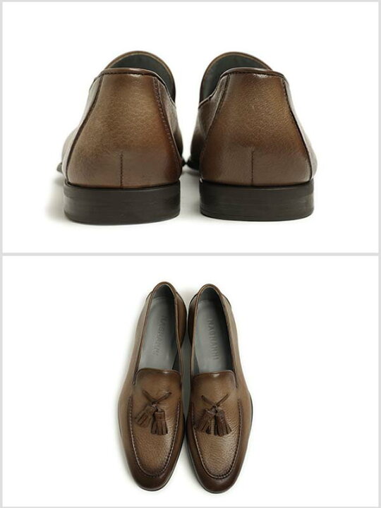 楽天市場】MAGNANNI マグナーニ メンズ シューズ ローファー タッセル 