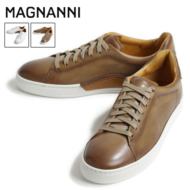 楽天市場】MAGNANNI マグナーニ メンズ 靴 スニーカー ローカット 