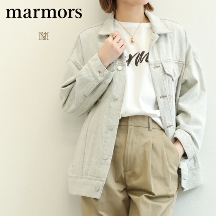 楽天市場】marmors マルモア レディース ジャケット デニム Gジャン 