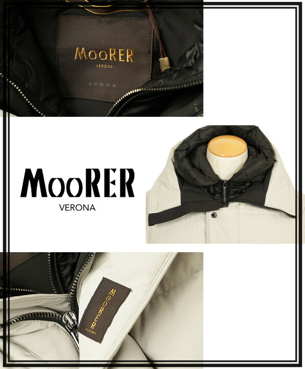 楽天市場】【国内正規品】MOORER ムーレー ERENIO エレニオ ダウン 