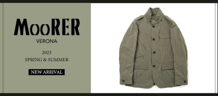 楽天市場】MOORER ムーレー ジャケット メンズ ブルゾン ナイロン 