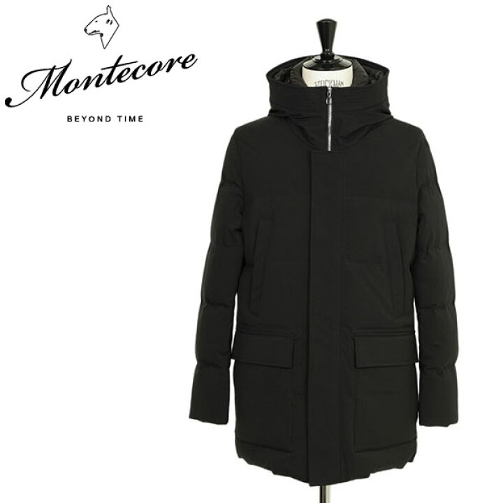 楽天市場】MONTECORE モンテコーレ メンズ ダウン ジャケット ミドル丈 