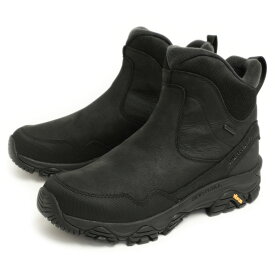 MERRELL メレル メンズ スノーブーツ COLDPACK3 THERMO TALL ZIP WATERPROOF コールドパック3 サーモ トールジップ ウォータープルーフ ソーラーコア ハイカット ジップアップ J037199 BLACK ブラック J037201 EARTH ダークブラウン