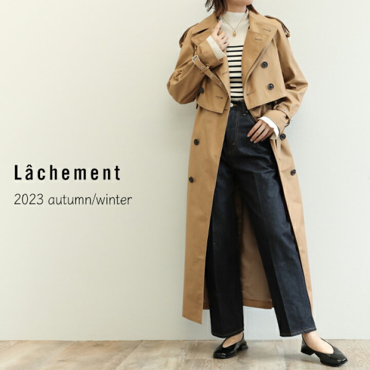 楽天市場】Lâchement ラシュモン レディース コート トレンチ ボレロ  