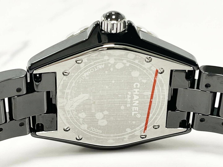楽天市場】【中古】シャネル CHANEL J12 38MM H0685 ブラック
