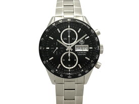 【中古】タグ・ホイヤー TAG HEUER タグ ホイヤー カレラ CV201AG　キャリバー16クロノグラフ デイデイト メンズ腕時計