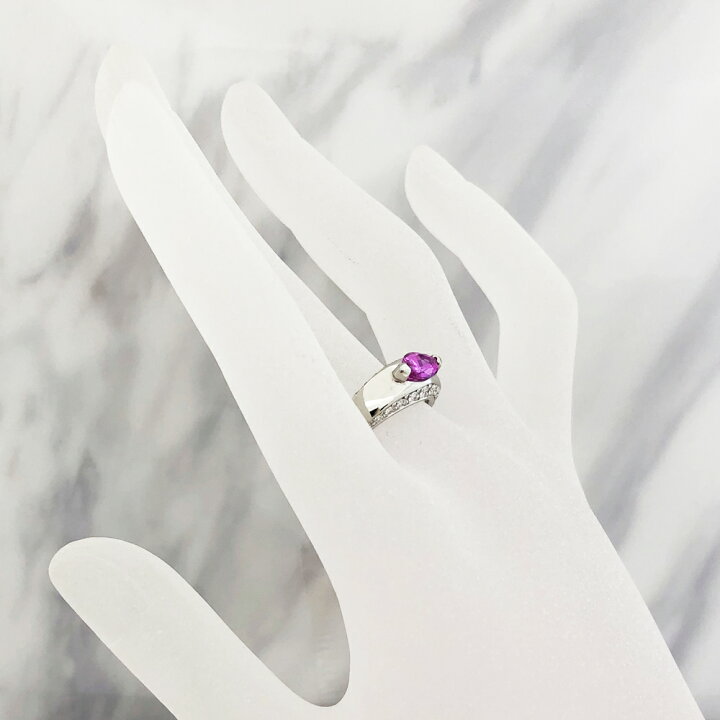 楽天市場】【中古】タサキ ピンクトルマリン リング Pt900 T1.05ct D0 