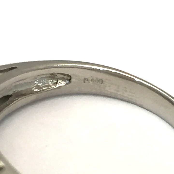 楽天市場】【中古】Pt900 ダイヤ ファッションリング D 0.23ct 17.5号 