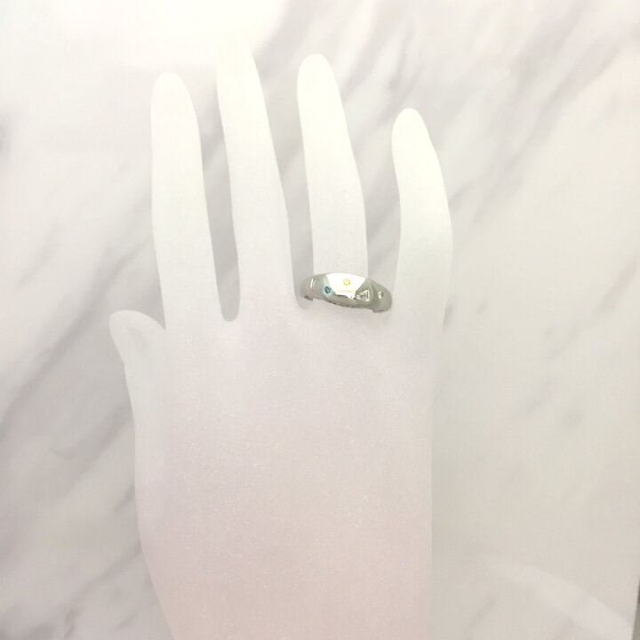 楽天市場】【中古】Pt900 ダイヤ ファッションリング D 0.23ct 17.5号 
