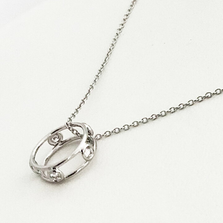 楽天市場】【中古】TIFFANY&Co. ティファニー K18WG ダブルワイヤー 5P  