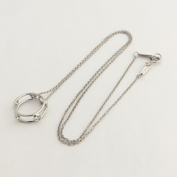 楽天市場】【中古】TIFFANY&Co. ティファニー K18WG ダブルワイヤー 5P  