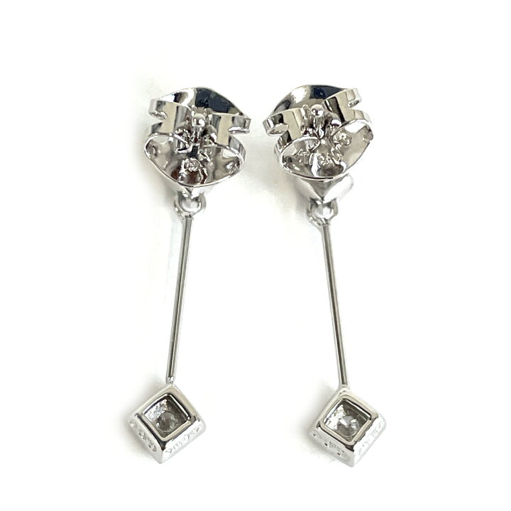 タサキTASAKIダイヤピアスD0.06ct×22.2g箱付 