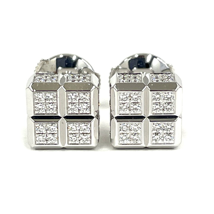 楽天市場】【中古】ショパール Chopard アイスキューブ ダイヤ ピアス 