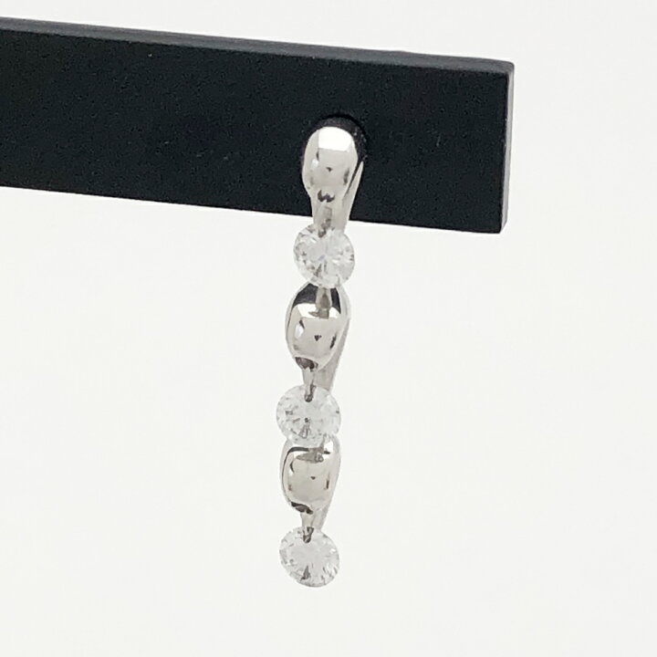 楽天市場】【中古】K18WG ダイヤ ピアス D0.25ct×2 2.2g : すぎ質店 