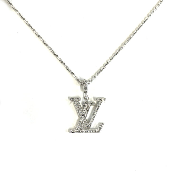 楽天市場】【中古】ルイヴィトン LOUIS VUITTON パンダンティフ LV GM 