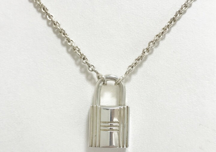楽天市場】【中古】HERMES エルメス カデナ 925 SV シルバー  