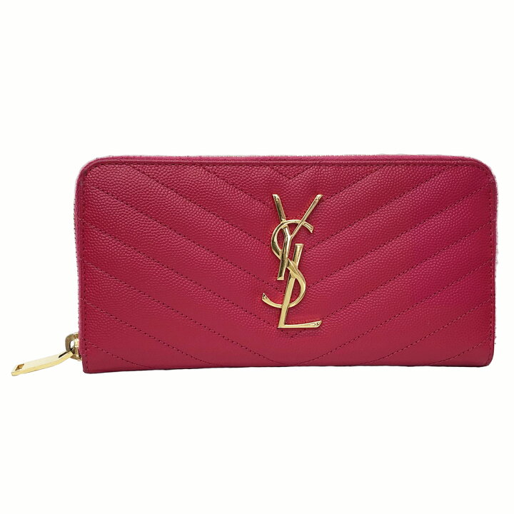楽天市場】【中古】 SAINT LAURENT サンローラン ラウンドファスナー長  