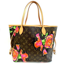 【中古】ルイヴィトン LOUIS VUITTON　モノグラム・ローズ　ネヴァーフルMM　M48613　トートバッグ