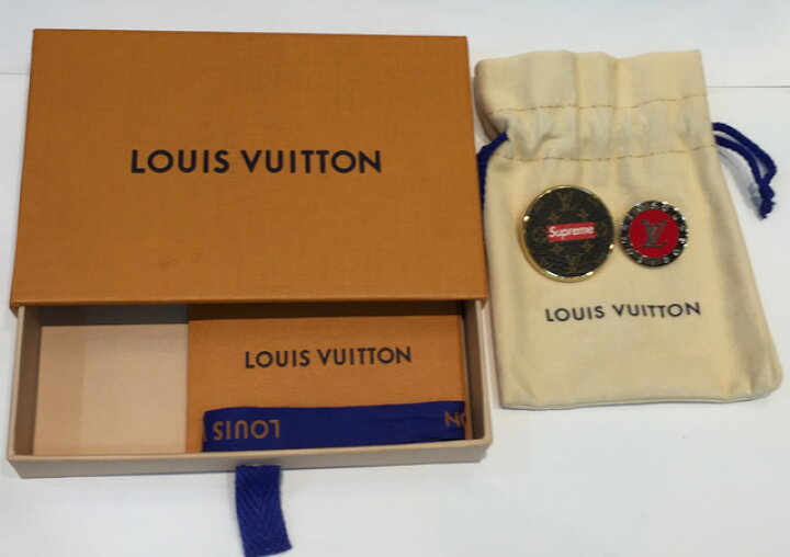 楽天市場】【中古】【新品】LOUIS VUITTON Supreme ルイヴィトン 