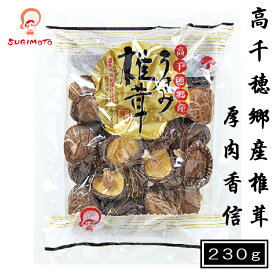 高千穂郷産椎茸厚肉香信230g 干し椎茸 干ししいたけ 香信 高千穂郷 国産 椎茸 しいたけ 乾燥椎茸 原木