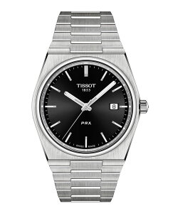 �y���K�i�z TISSOT PRX �e�B�\ �s�[�A�[���G�b�N�X �N�I�[�c40mm �u���b�N�����Ձ@T137.410.11.051.00 �@���K�ۏ�2�N�@�r���v�X�^���h�v���[���g�t T1374101105100