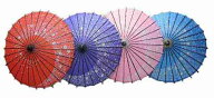 日傘 桜うずまき　【　訳あり特価　】※画像の色と異なる場合があります　※水色は紙青色です